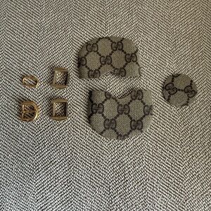 Gucci authentic hardware and scraps